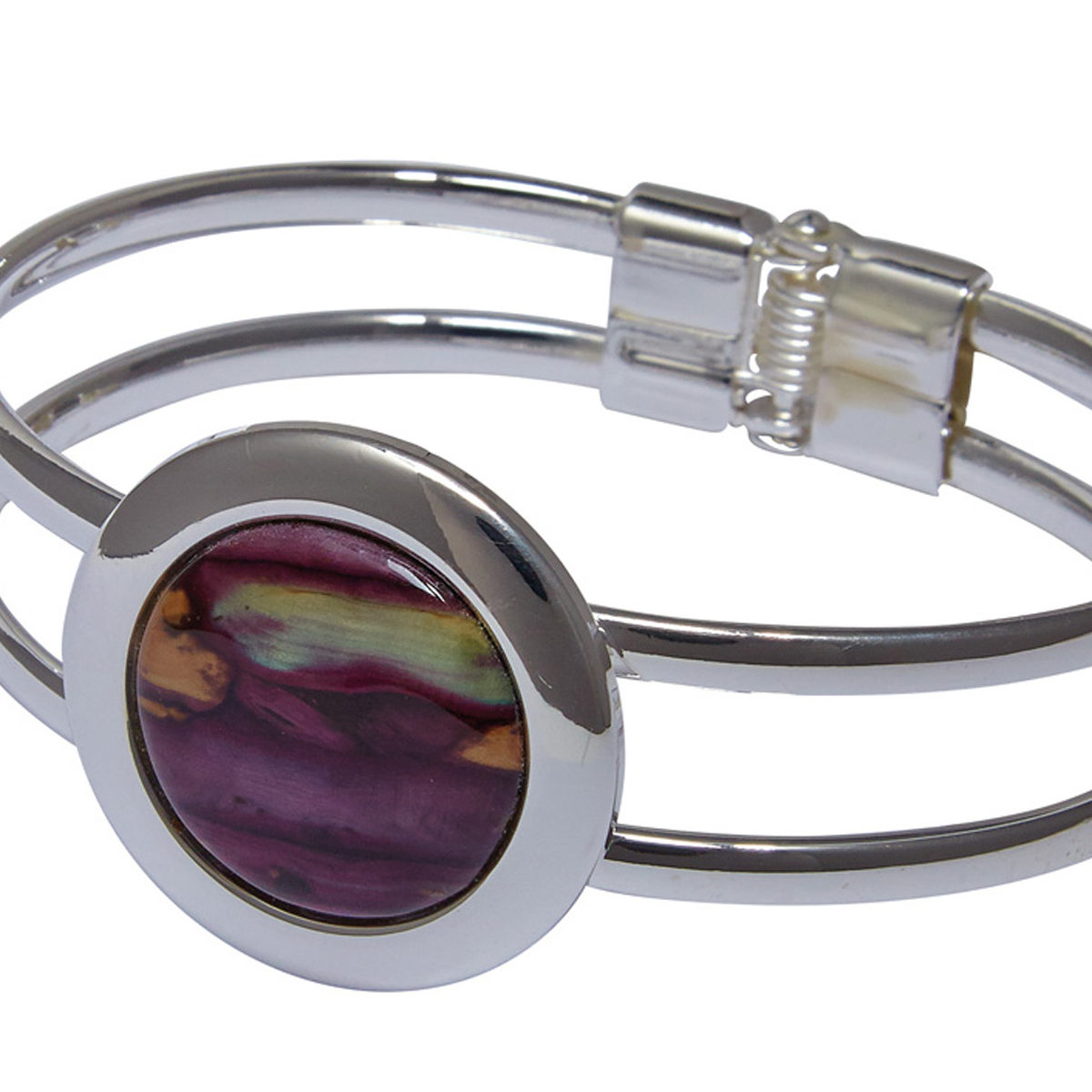 Double Bar Round Bangle