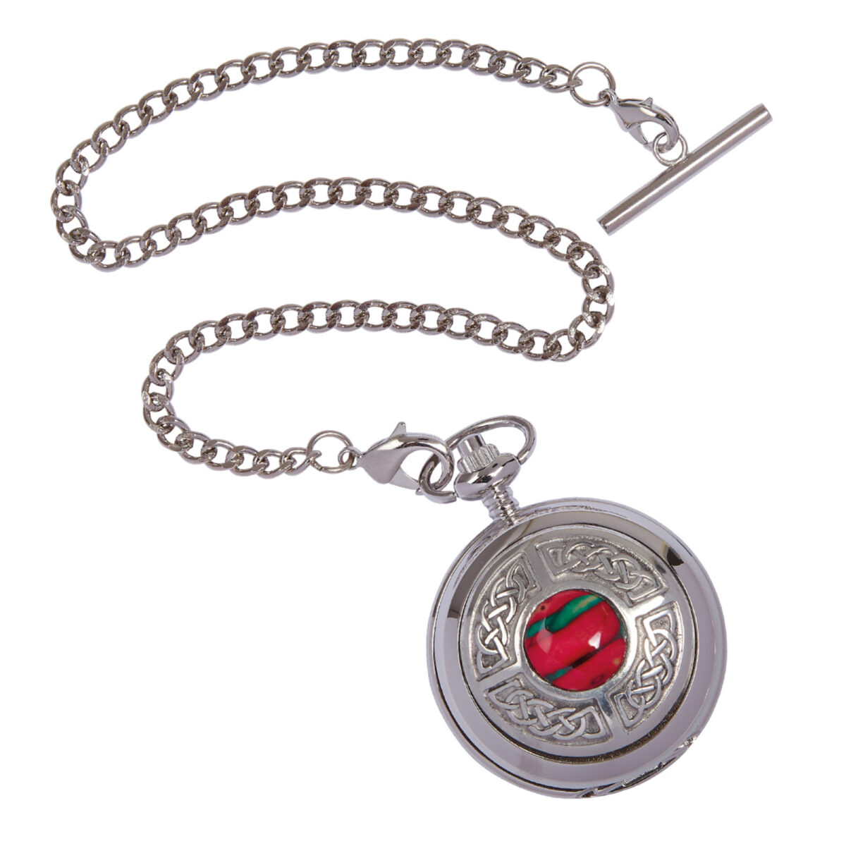 Celtic Heathergems Quartz Pocket Watch