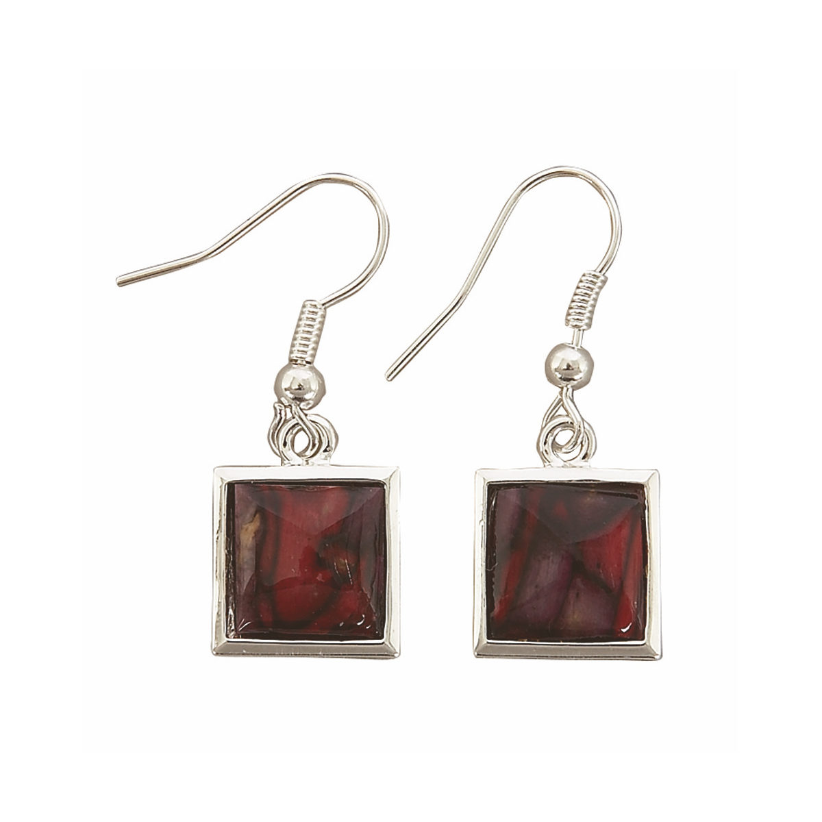 Square Drop Earrings