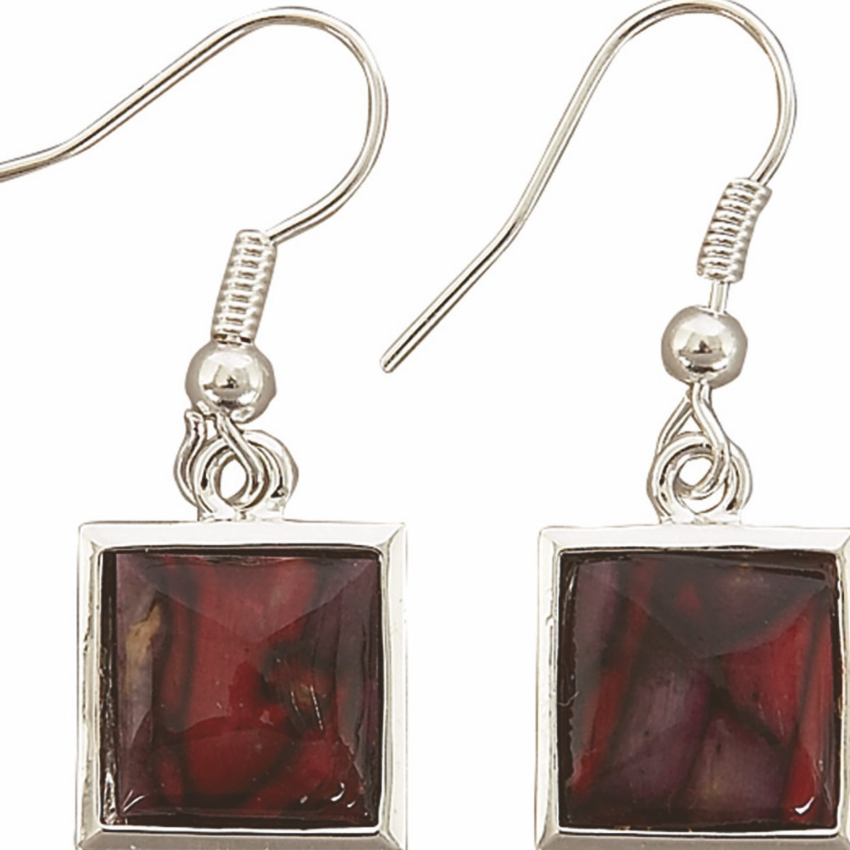 Square Drop Earrings