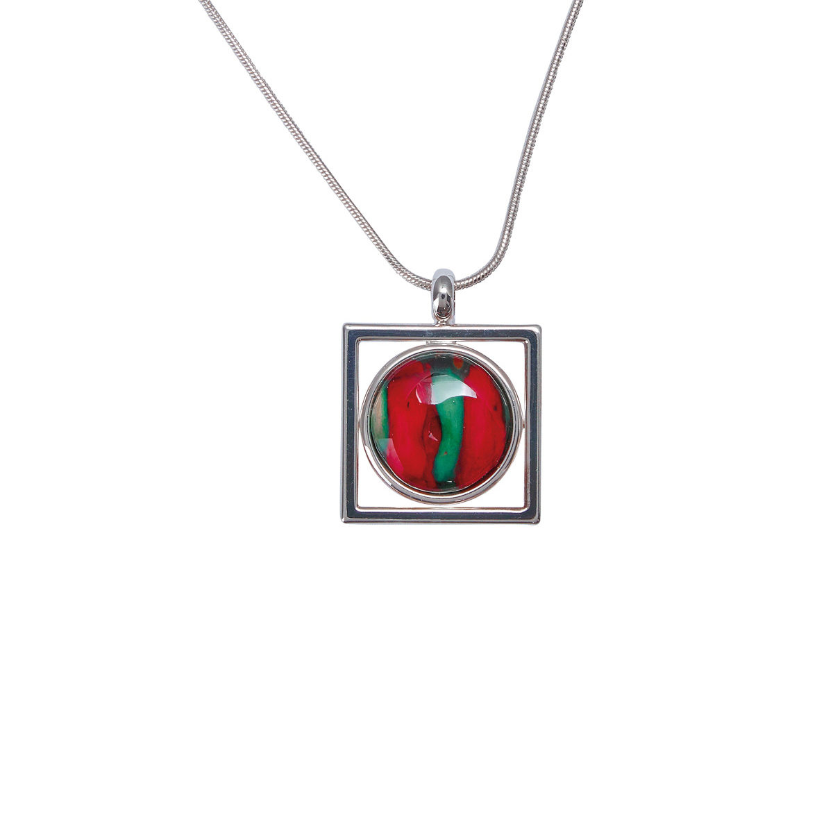 Open Square Pendant