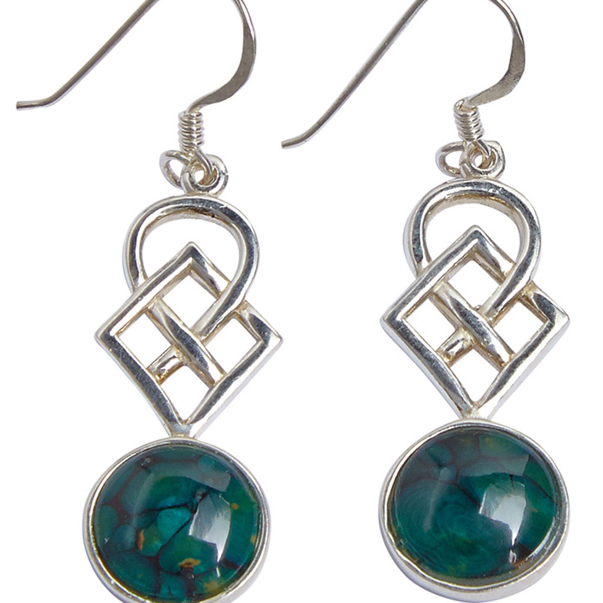 Celtic Cross Knot Earrings