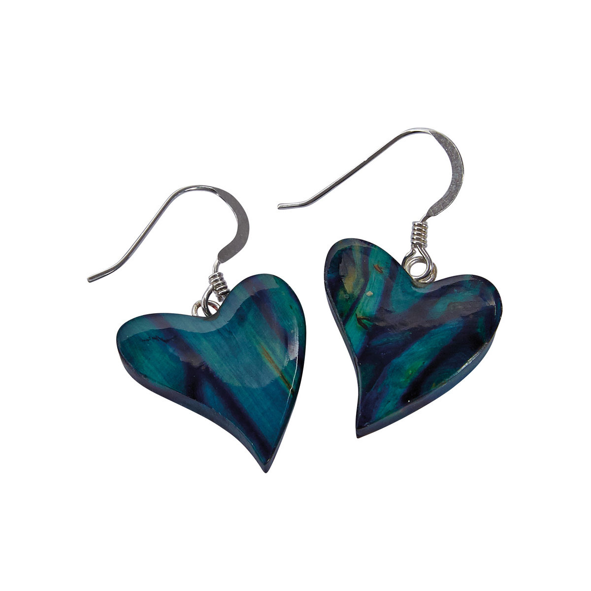 Quirky Heart Heather Earrings