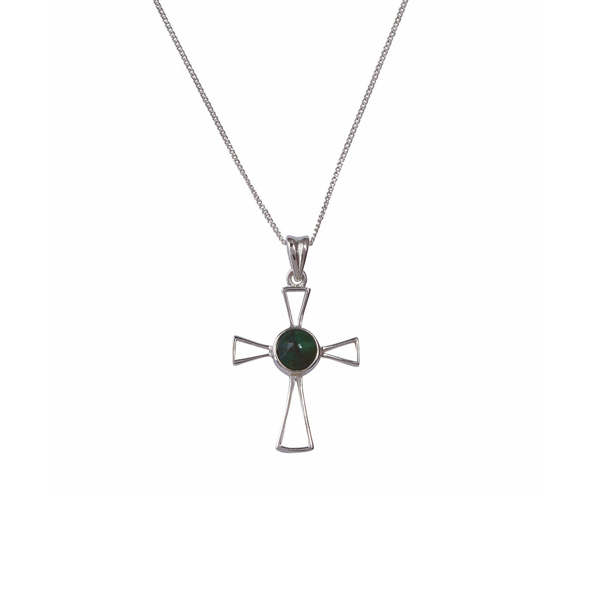 Open Cross Pendant