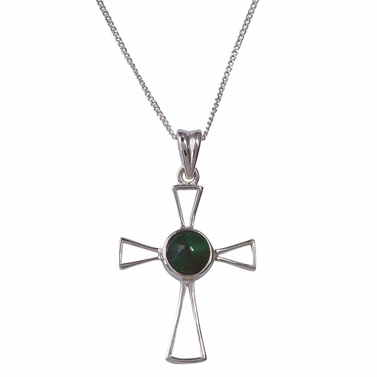 Open Cross Pendant