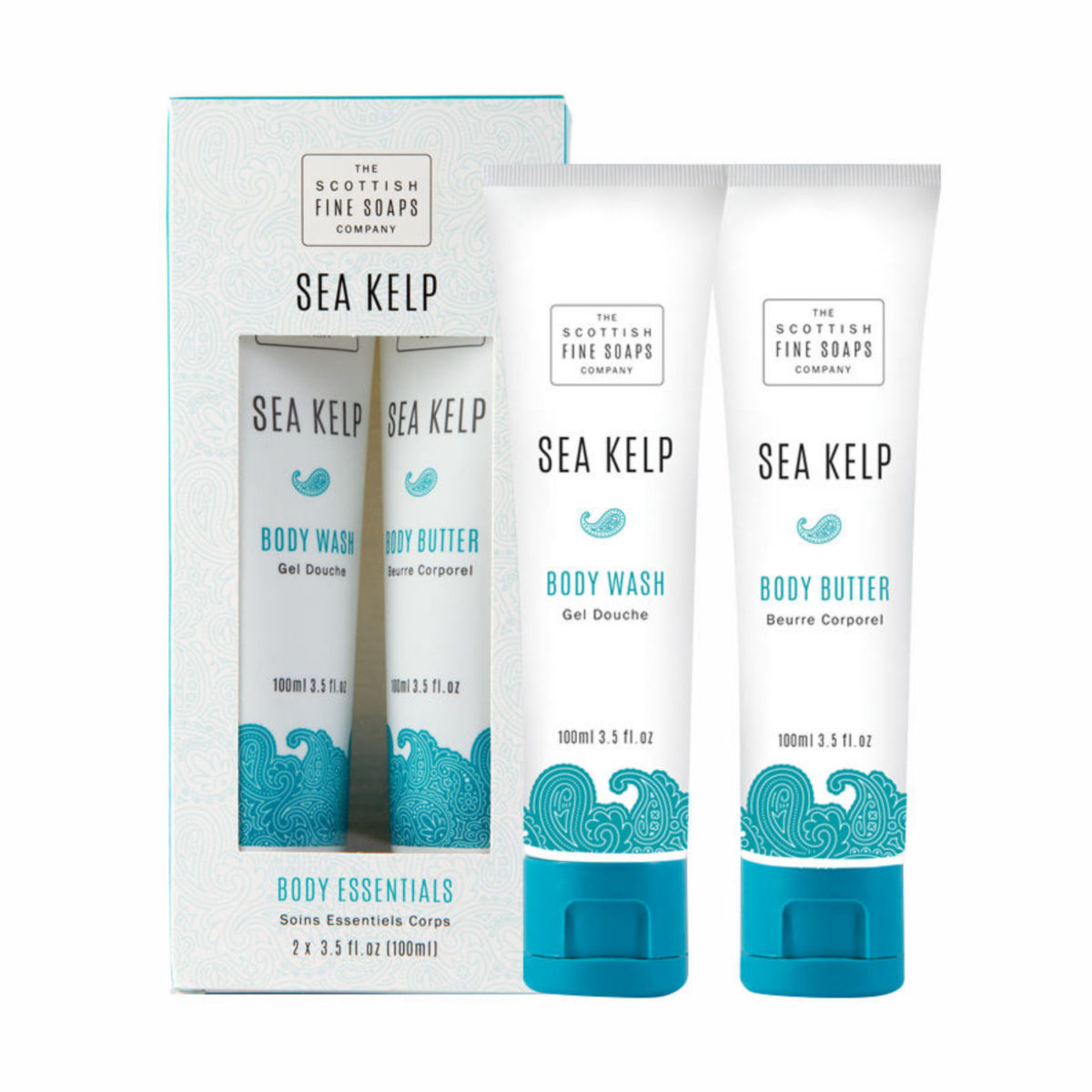 The Scottish Fine Soaps Company Sea Kelp Marine Spa Body Essentials - Ultimate Home Spa Experience