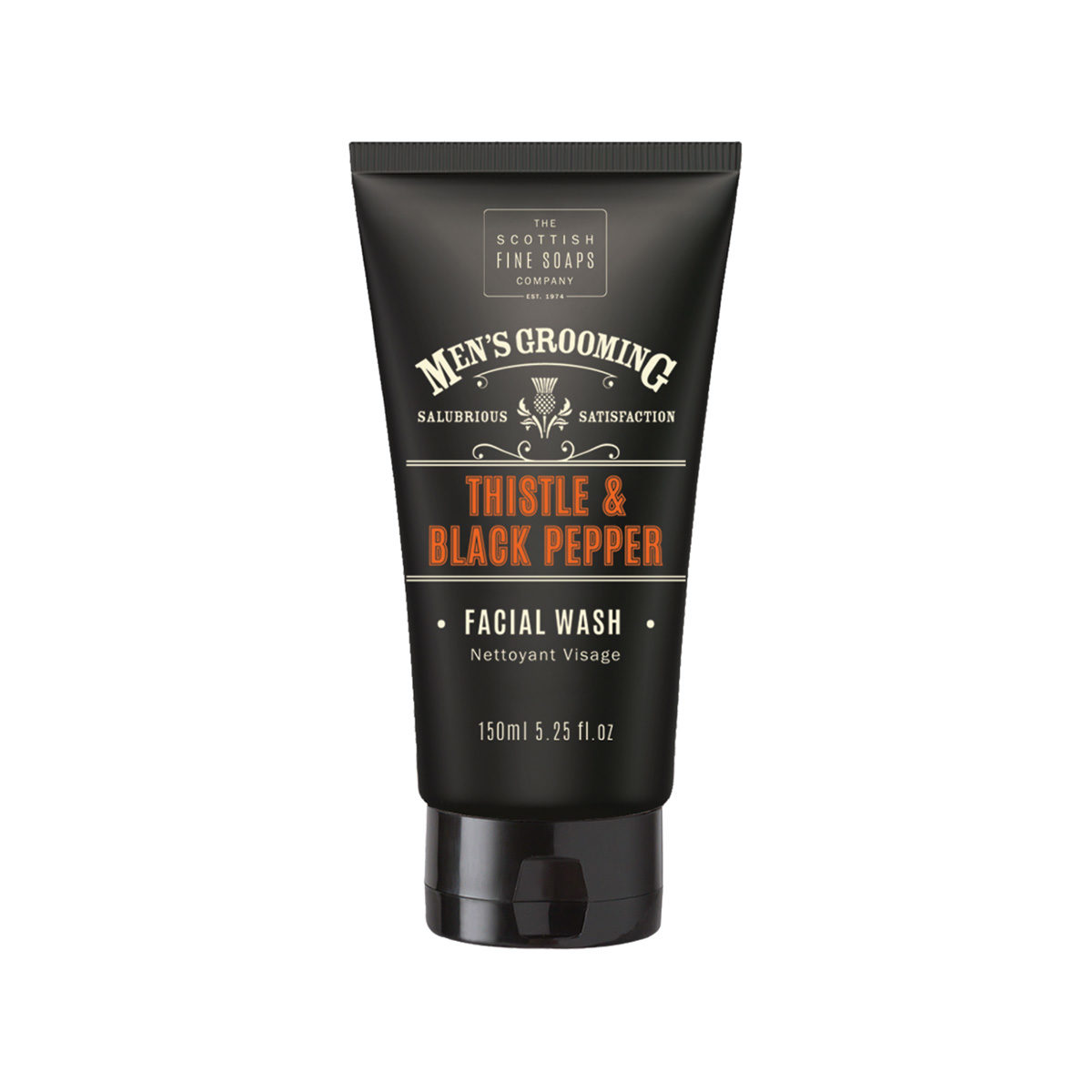 The Scottish Fine Soaps Company Men's Grooming Thistle And Black Pepper Facial Wash - Cleansing Gel