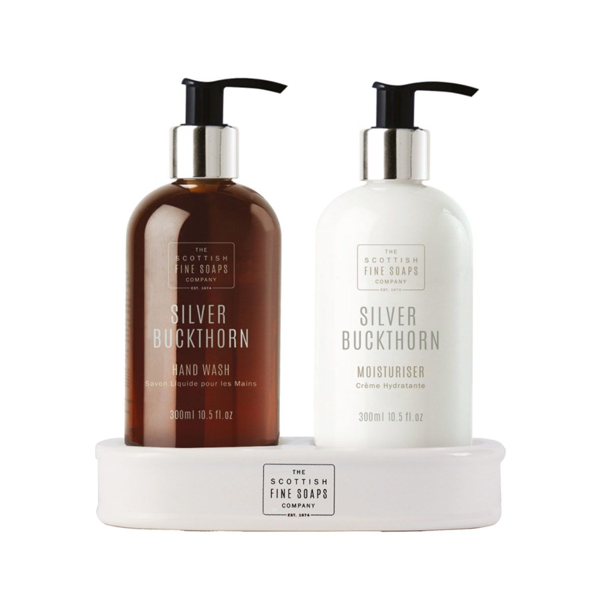 The Scottish Fine Soaps Company Silver Buckthorn Hand Care Set - Revitalizing Hand Care