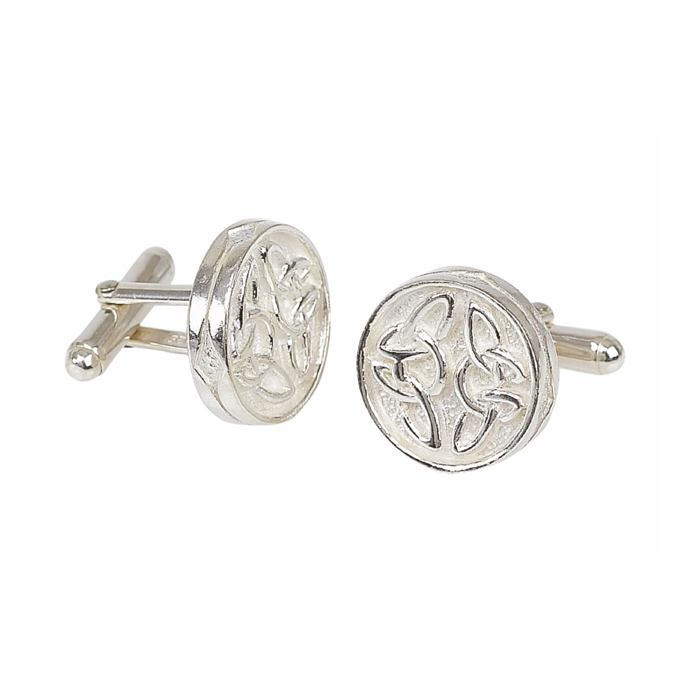 Celtic Silver Cufflinks