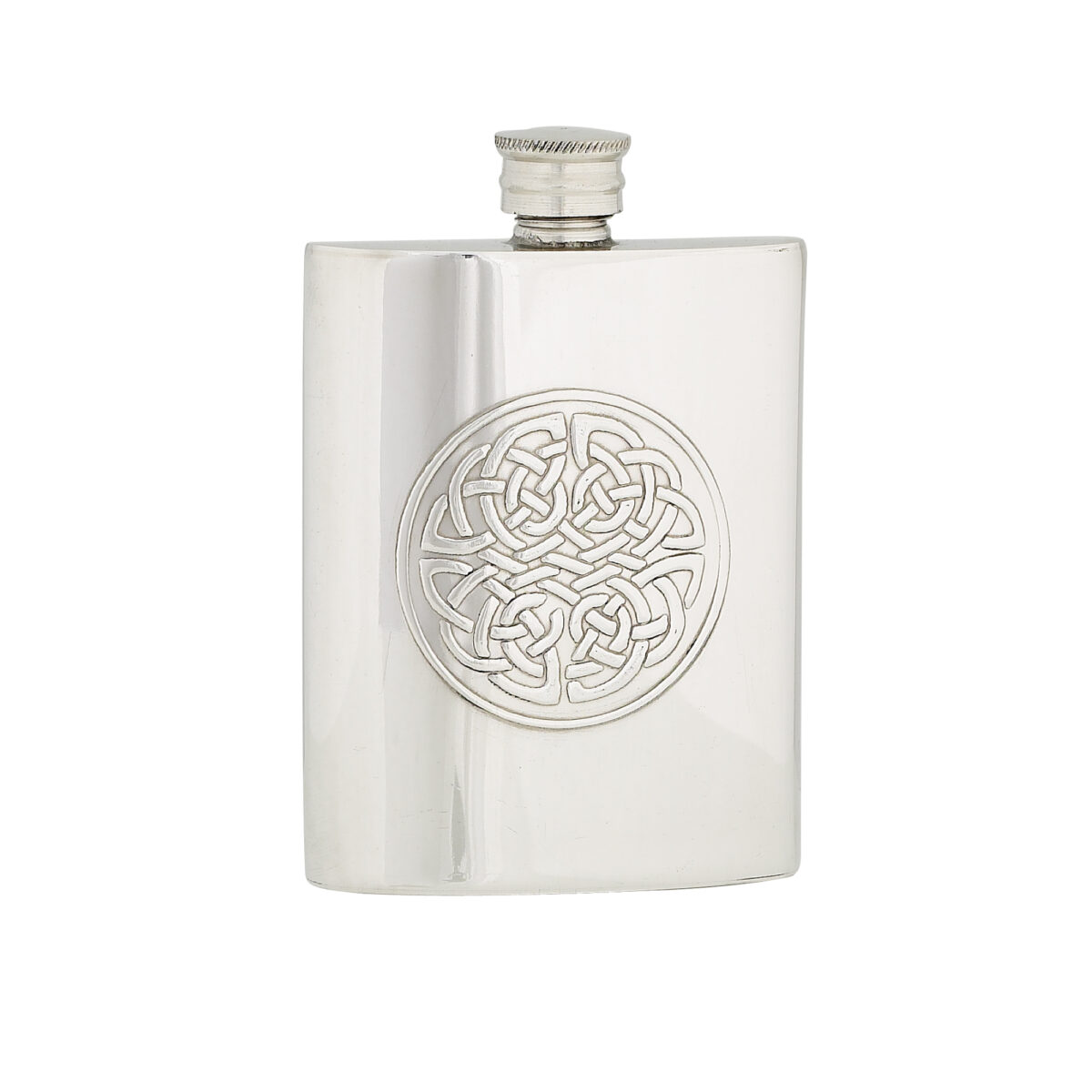 4oz Celtic Knot Pewter Flask