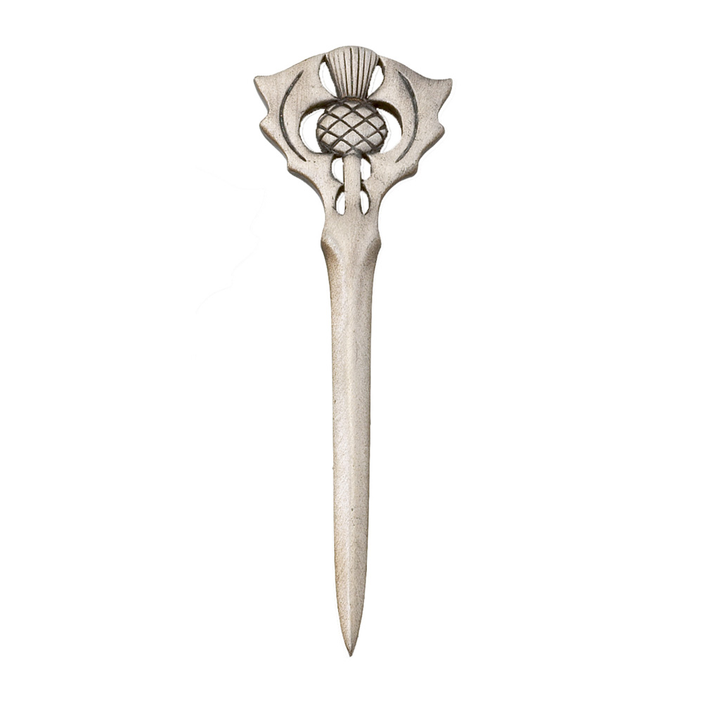 Scottish Thistle Matt Kilt Pin