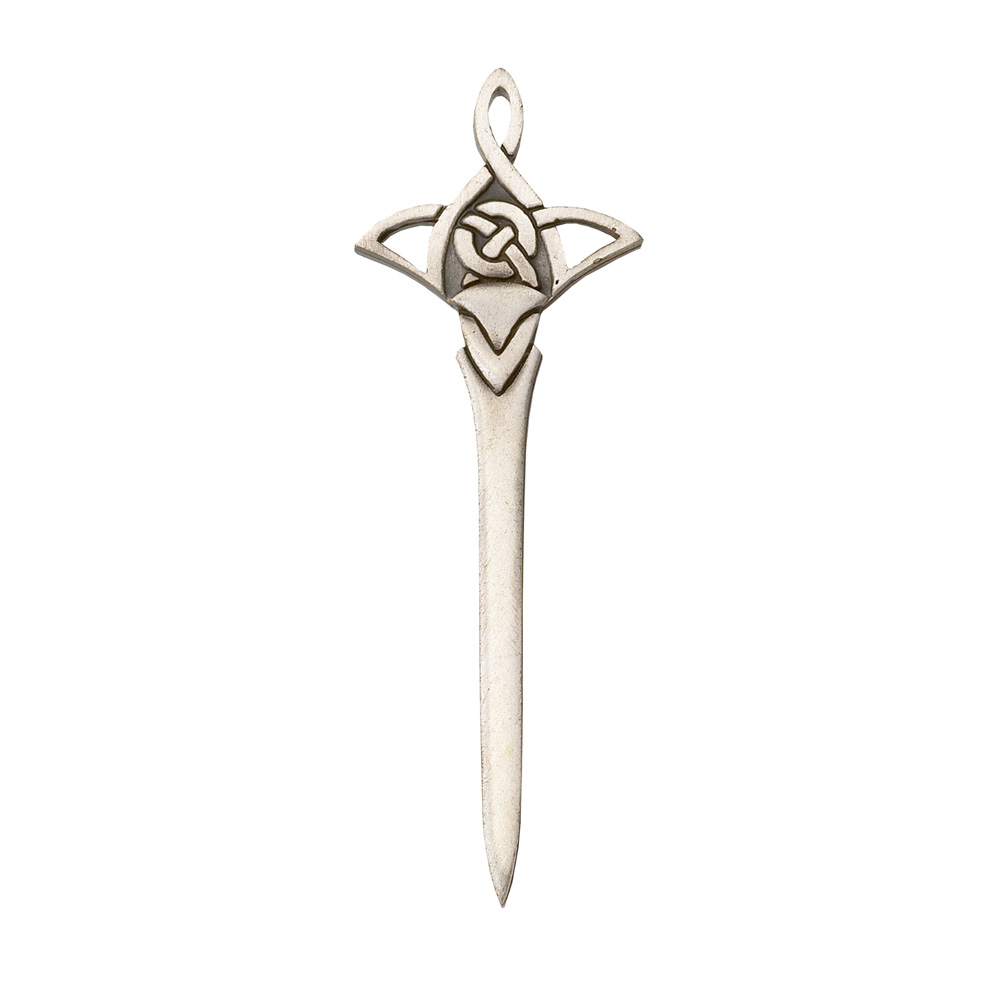 Celtic Knot Matt Kilt Pin