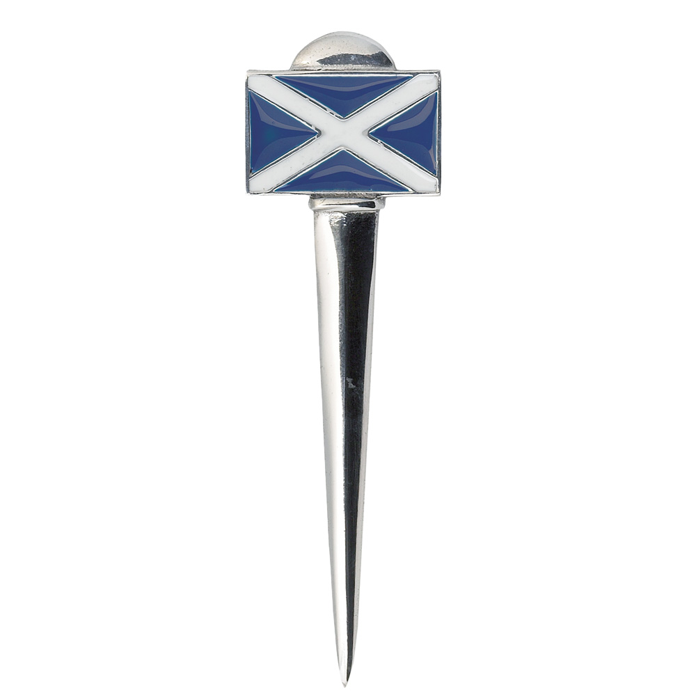 St Andrews Saltire Kilt Pin