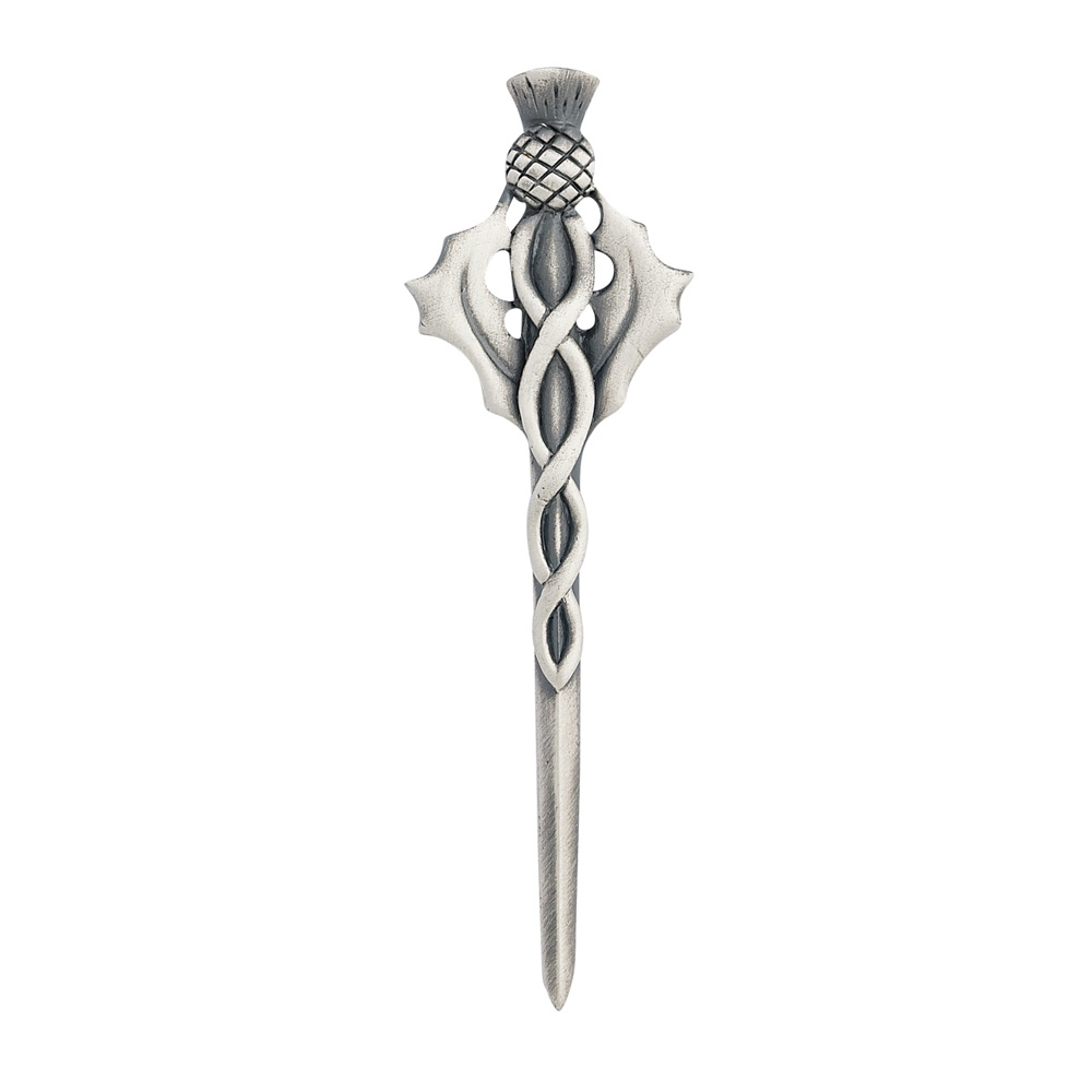 Scottish Thistle Matt Kilt Pin