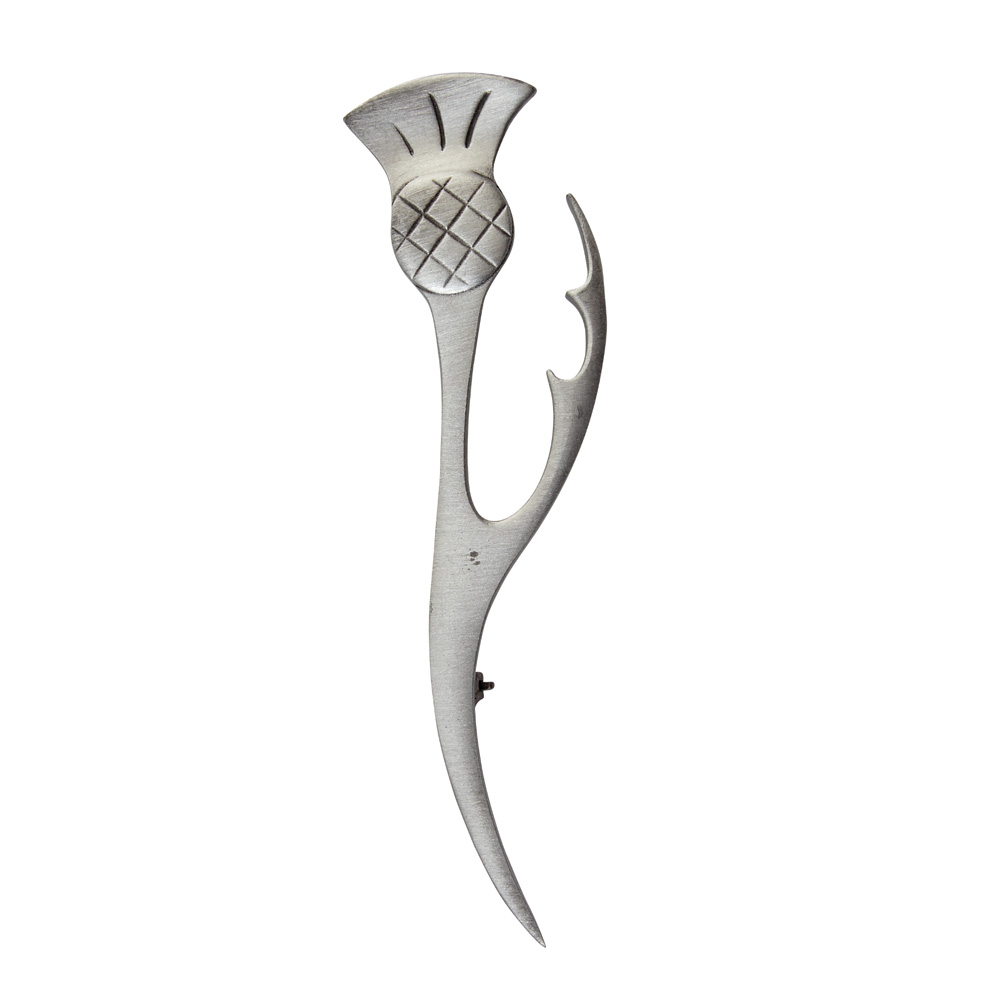 Thistle Leaf Matt Kilt Pin