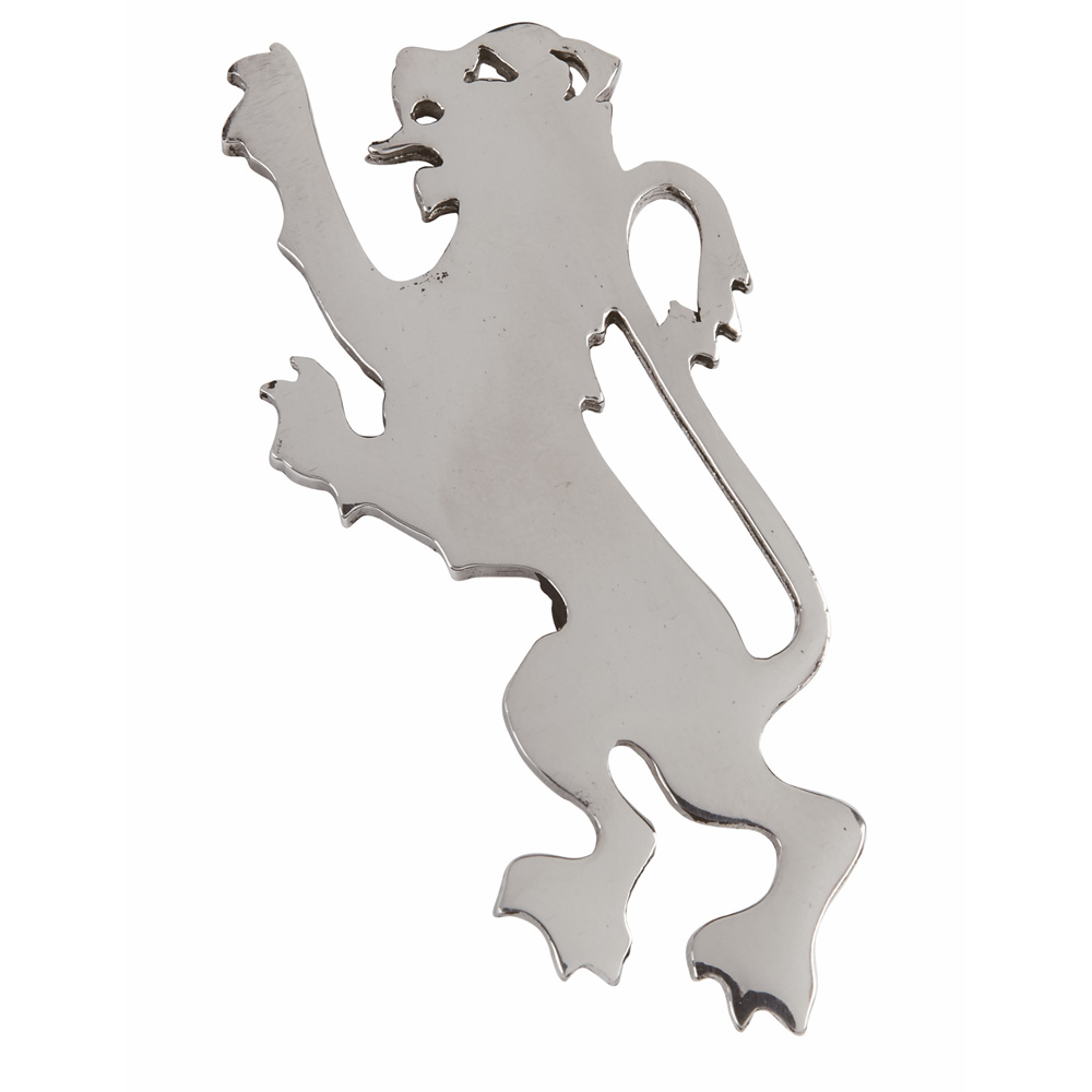 Modern Lion Rampant Kilt Pin