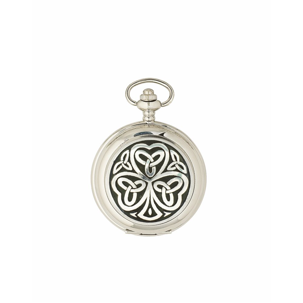 Shamrock Quartz Pocket Watch