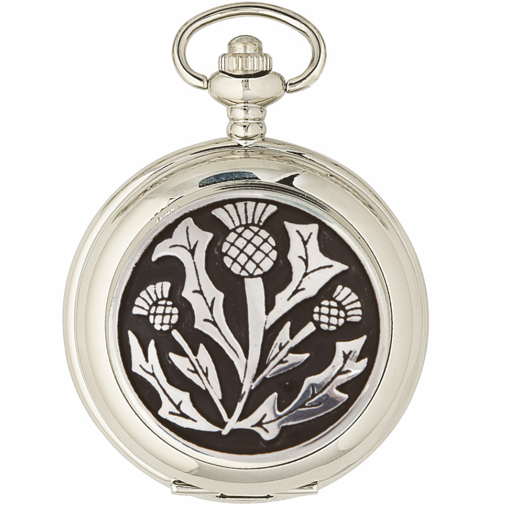 Three Thistle Quartz Pocket Watch - Image 2