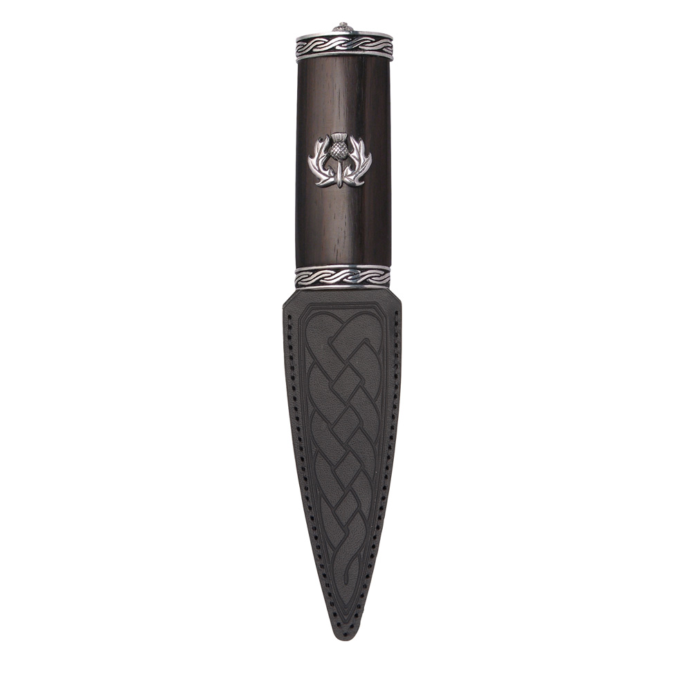 Torridon Blackwood Sgian Dubh With Plain Top