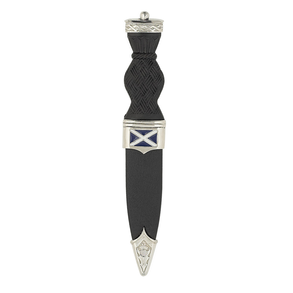 Saltire Sgian Dubh With Plain Top