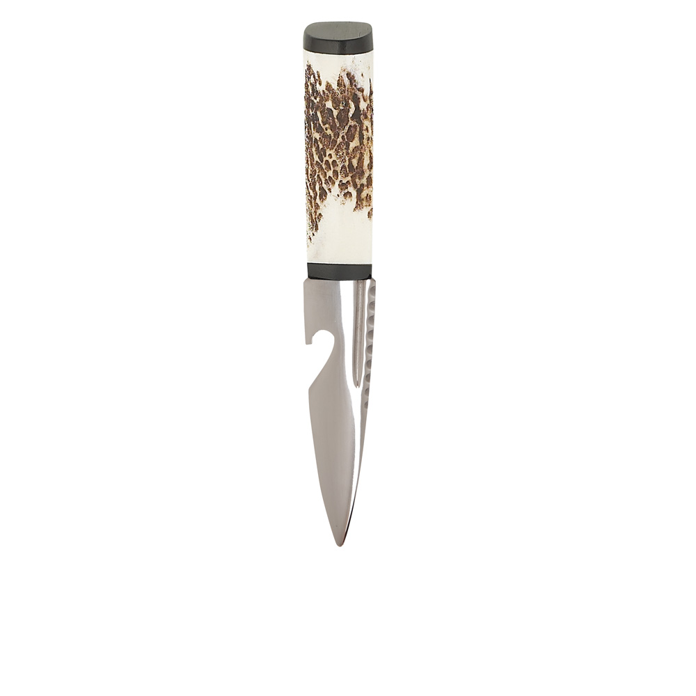 Staghorn Bottle Opener Sgian Dubh With Blackwood