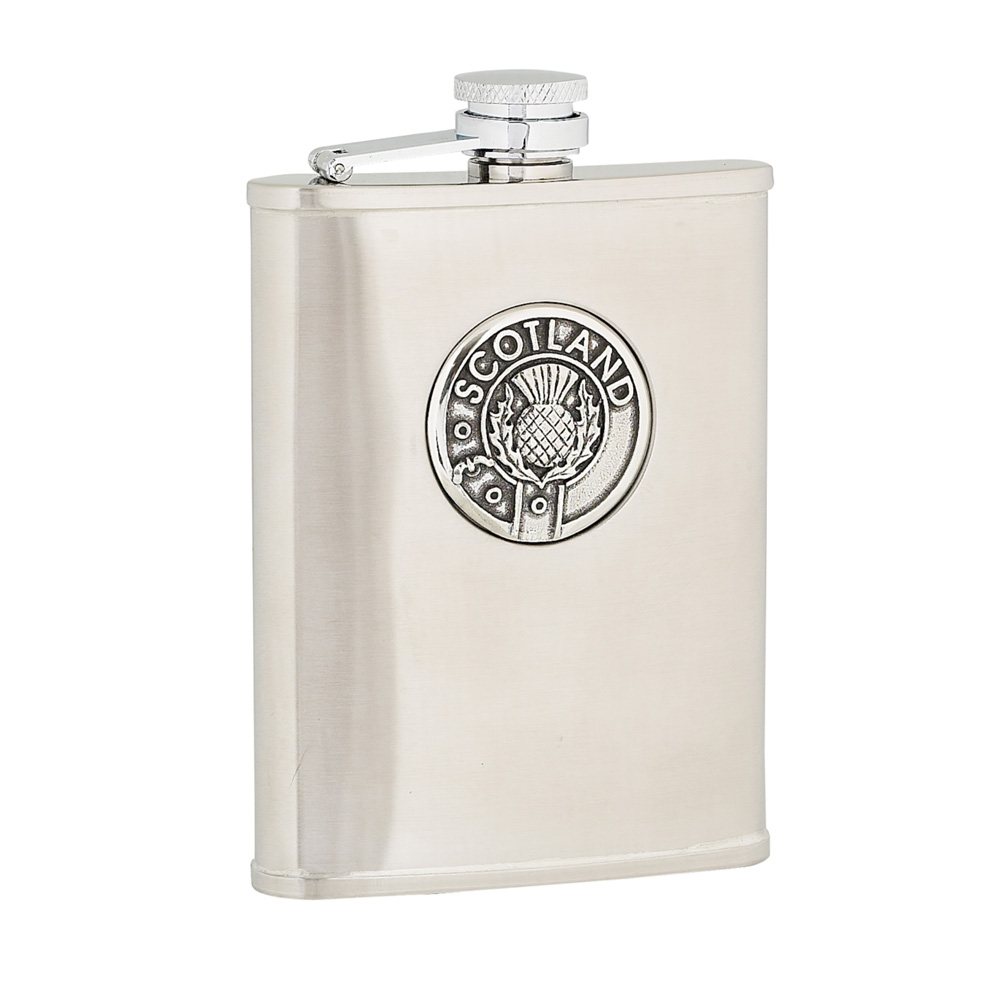 6oz Scotland Stainless Steel Flask