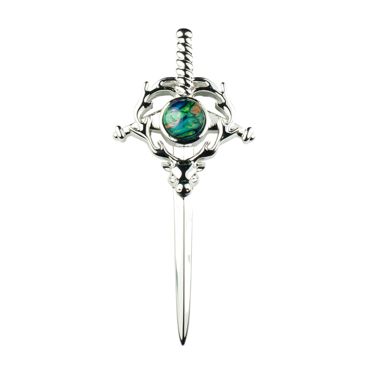 Stag Kilt Pin