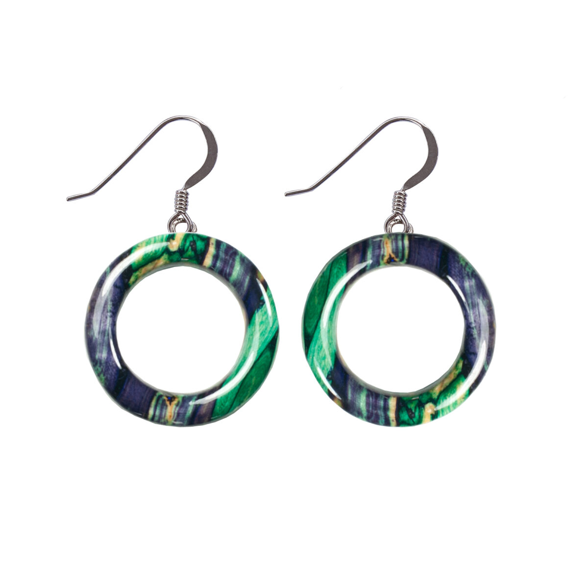 Hoop Drop Earrings