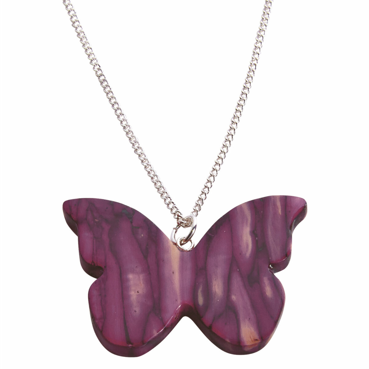 Butterfly Heather Pendant