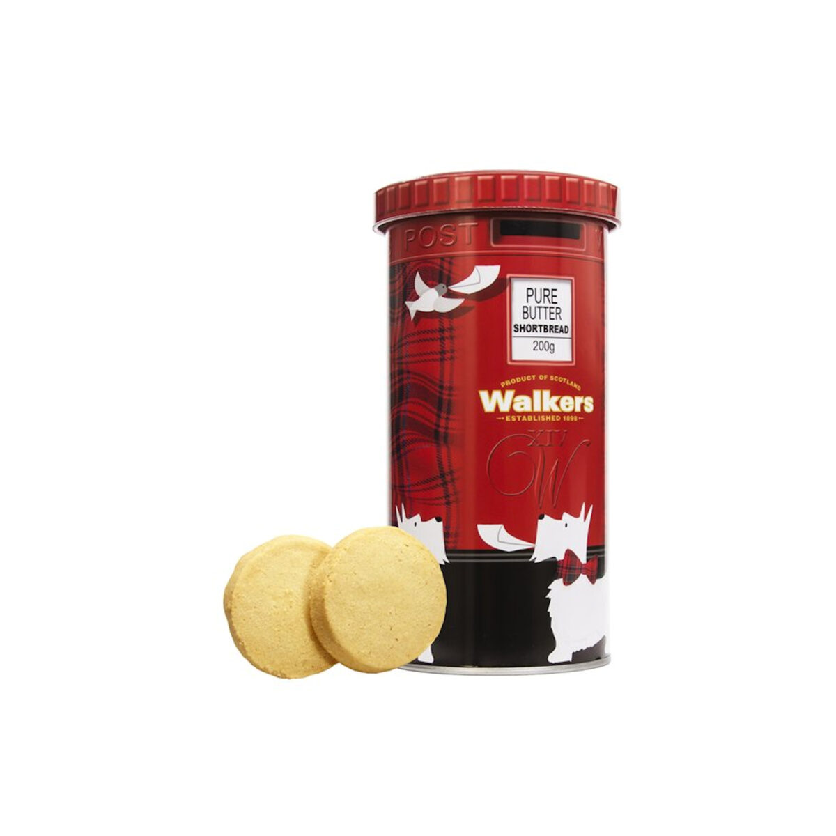 Walkers Shortbread Post Box Keepsake Tin