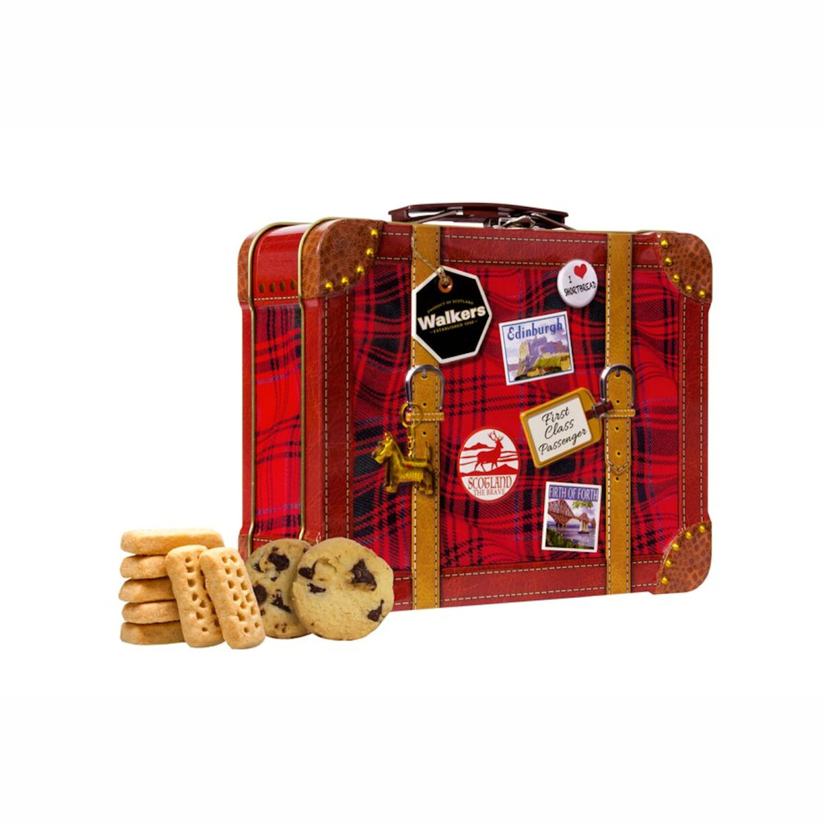 Walkers Shortbread Suitcase Keepsake Tin