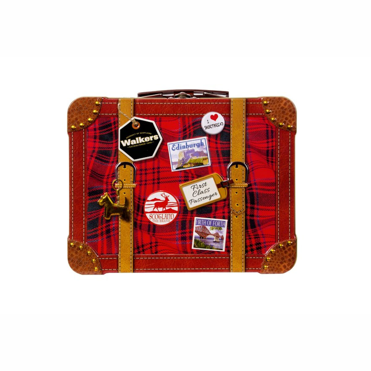 Walkers Shortbread Suitcase Keepsake Tin