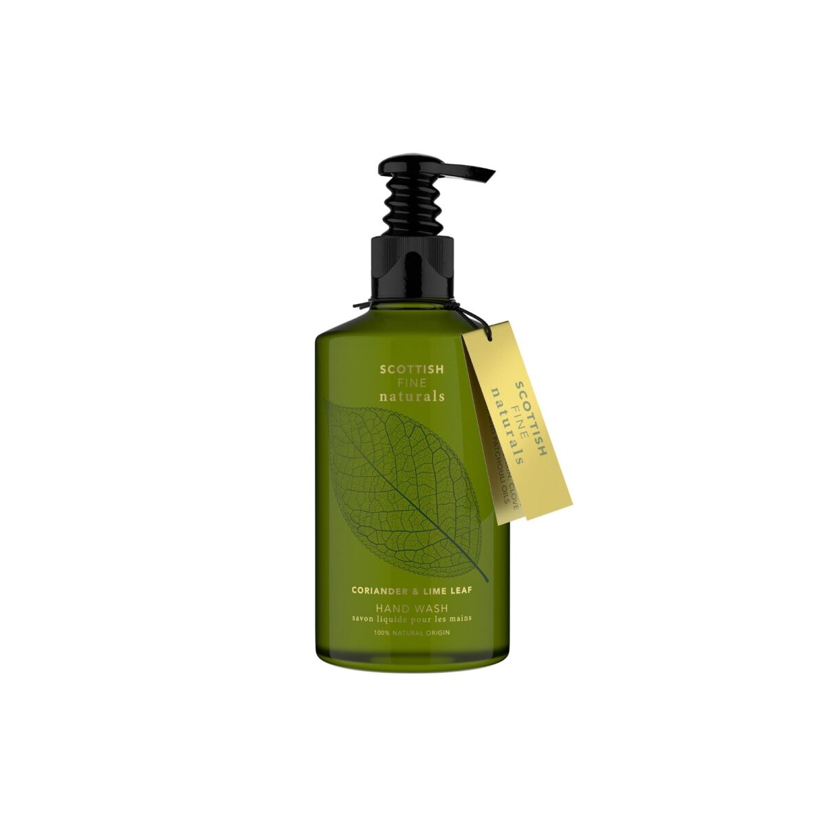 Scottish Fine Naturals Coriander & Lime Leaf Hand Wash - Refreshing Hand Cleanser