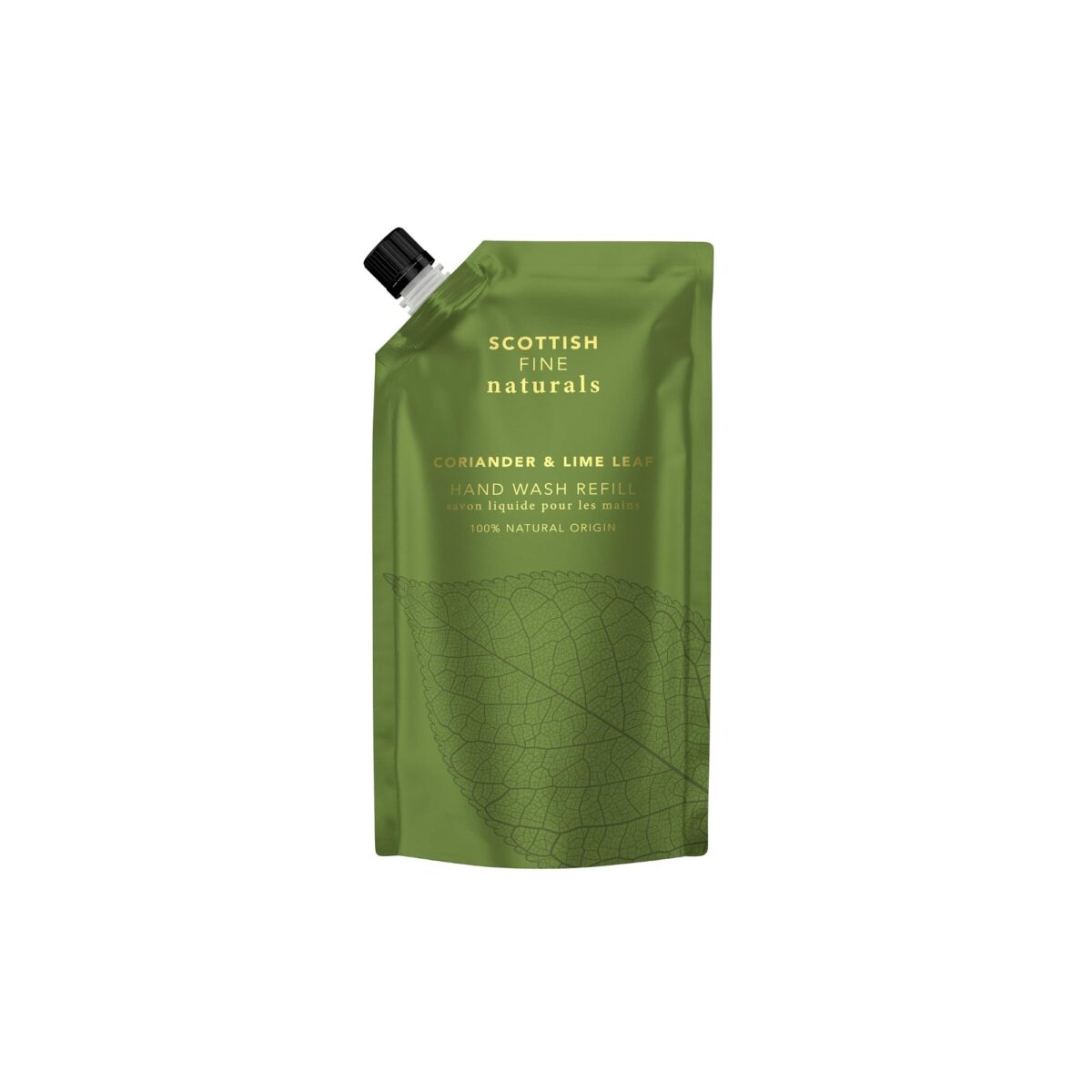 Scottish Fine Naturals Coriander & Lime Leaf Hand Wash Refill - Sustainable Hand Hygiene