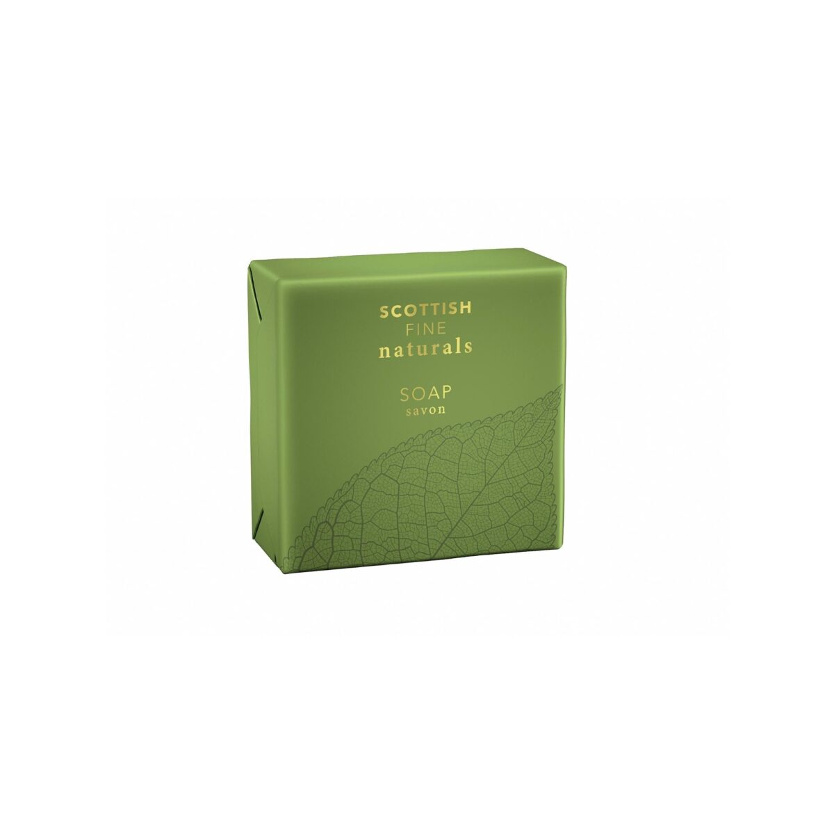 Scottish Fine Naturals Coriander & Lime Leaf Soap Bar - Refreshing Cleansing