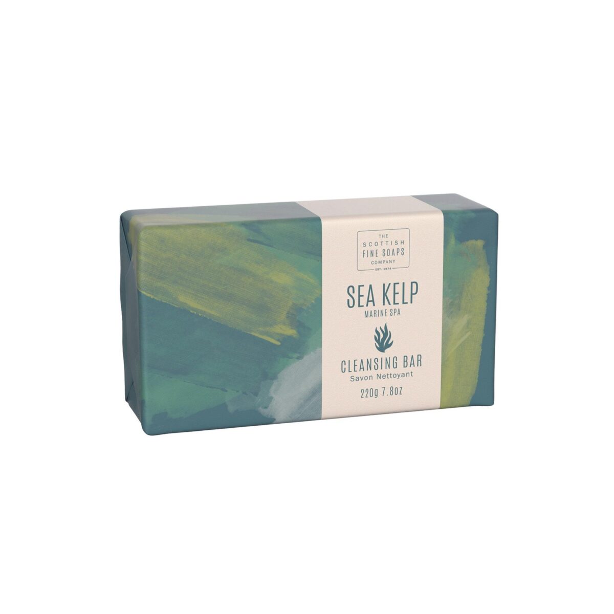 The Scottish Fine Soaps Company Sea Kelp Marine Spa Cleansing Bar - Refreshing Cleansing Experience