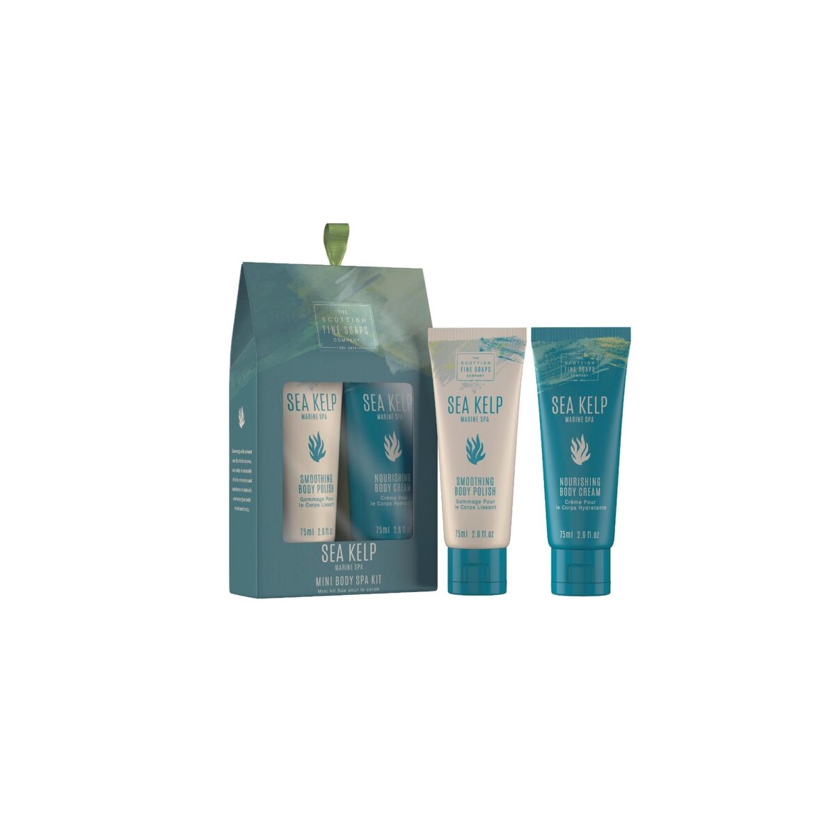 The Scottish Fine Soaps Company Sea Kelp Marine Spa Mini Body Spa Kit - Travel-Sized Luxury