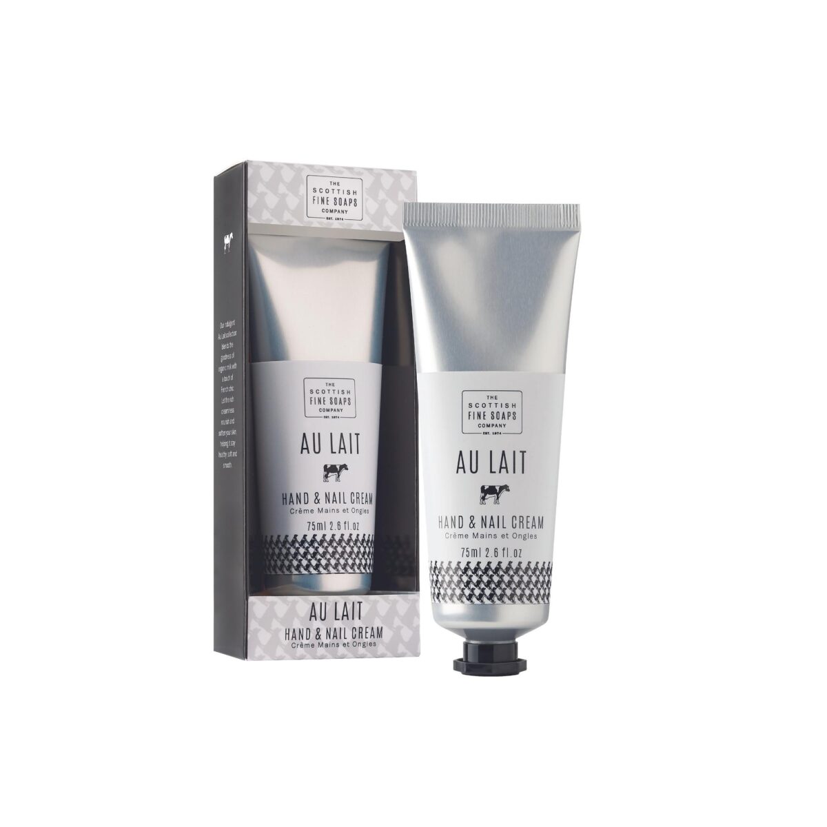 The Scottish Fine Soaps Company Au Lait Hand & Nail Cream - Luxurious Hand & Nail Care