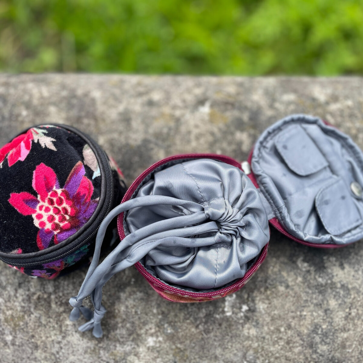 Stylish Eden Velvet Jewellery Pouch from Earth Squared