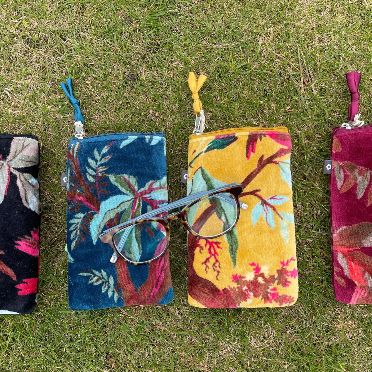 Soft and elegant velvet handbags from the Eden Velvet Range by Earth Squared