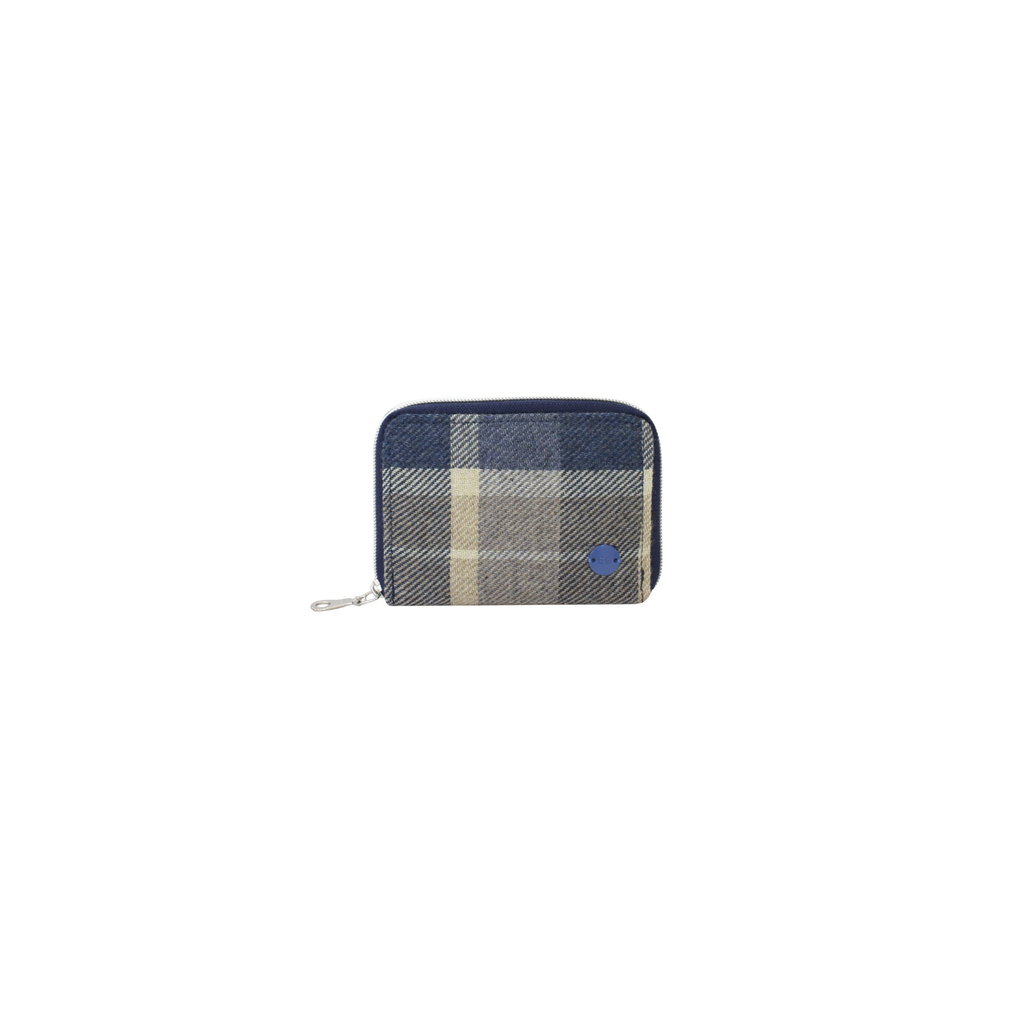 Earth Squared Luxury Tweed Wallet – Stylish & Practical Zip-Around Purse - Image 4