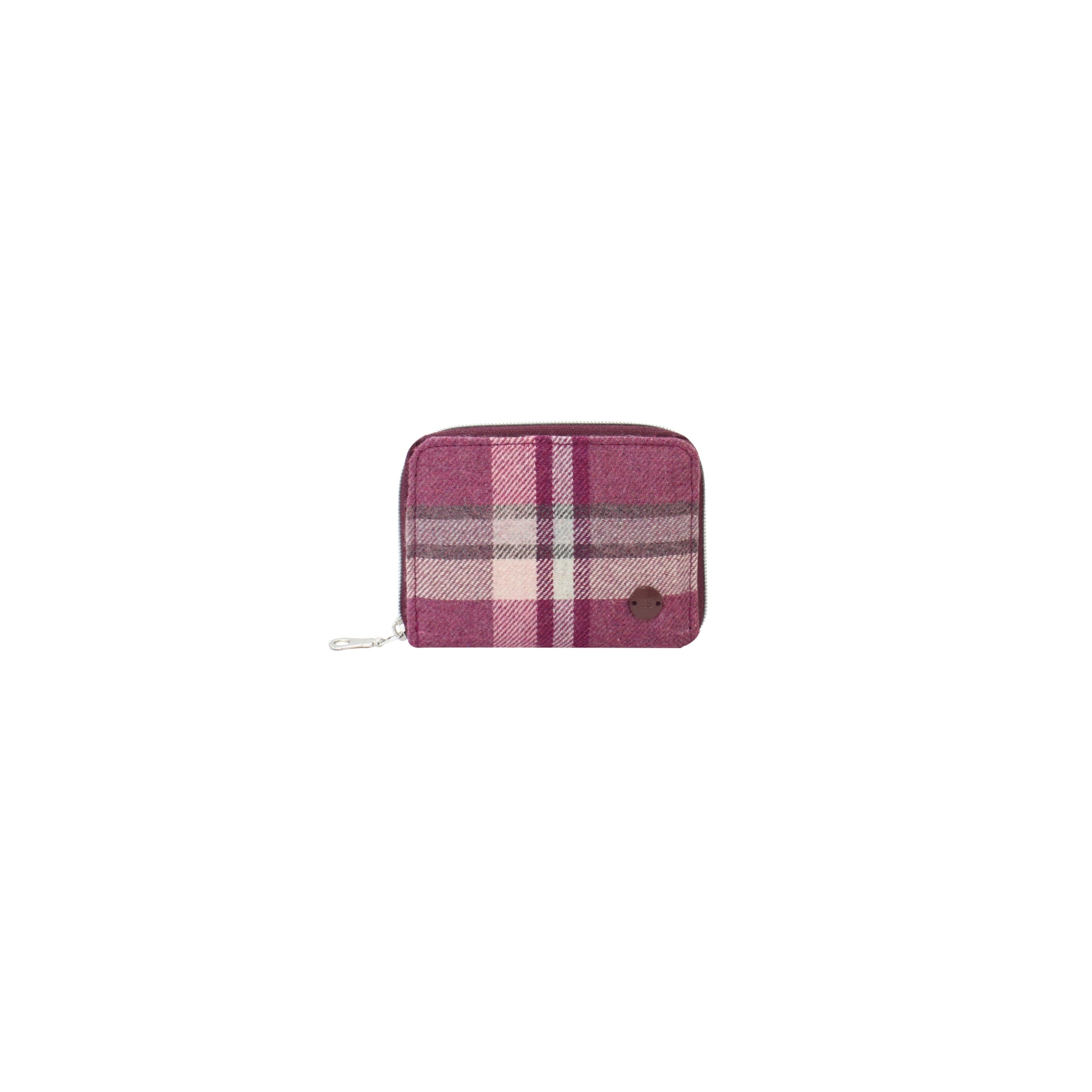 Earth Squared Luxury Tweed Wallet – Stylish & Practical Zip-Around Purse - Image 3