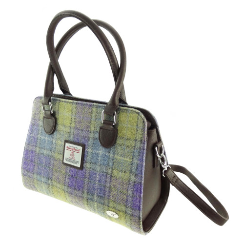 Glen Appin Harris Tweed ‘Findhorn’ Midi Tote Bag – Curved, Cosy, and Crafted for Everyday Elegance