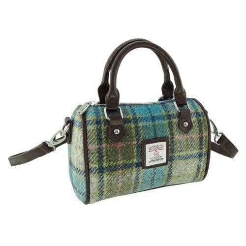 Glen Appin Harris Tweed ‘Kilbride’ Mini Bowling Bag – Compact, Classy, and Full of Character